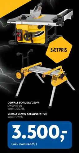 Davidsen DEWALT DE7400 ARBEJDSSTATION tilbud