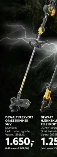 Davidsen DEWALT FLEXVOLT GRÆSTRIMMER tilbud