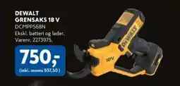 Davidsen DEWALT GRENSAKS 18 V tilbud
