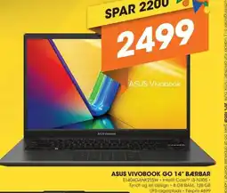 Expert ASUS VIVOBOOK GO 14″ BÆRBAR tilbud