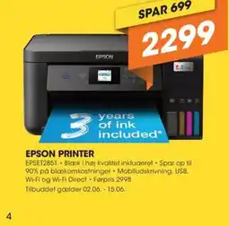 Expert EPSON PRINTER tilbud