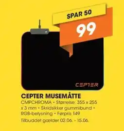 Expert CEPTER MUSEMÅTTE tilbud