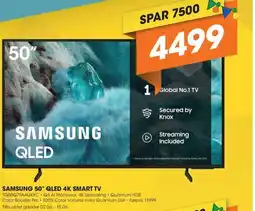 Expert SAMSUNG 50" QLED 4K SMART TV tilbud
