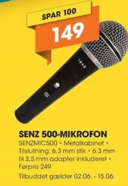 Expert SENZ 500-MIKROFON SENZMIC500 tilbud