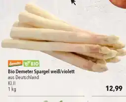 Citti Bio Demeter Spargel weiß/violett tilbud