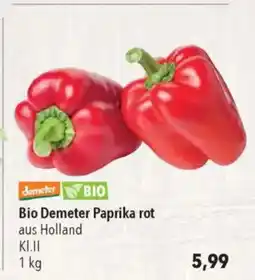 Citti Bio Demeter Paprika rot tilbud
