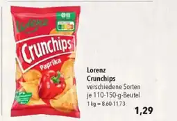 Citti Lorenz Crunchips verschiedene Sorten tilbud