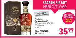 Citti Plantation Barbados Rum XO tilbud