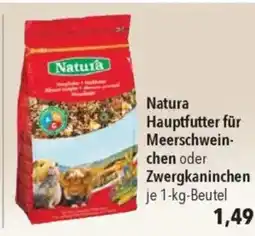 Natura Hauptfutter für Meerschwein- chen oder