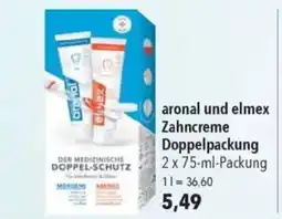 Citti Aronal und elmex zahncreme doppelpackung tilbud