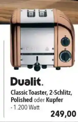 Citti Dualit. Classic Toaster, 2-Schlitz, Polished oder Kupfer tilbud