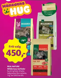 Maxi Zoo REAL NATURE Wilderness tørfoder tilbud