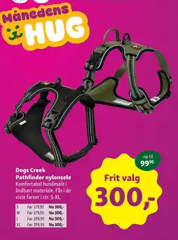 Maxi Zoo Dogs Creek Pathfinder nylonsele tilbud