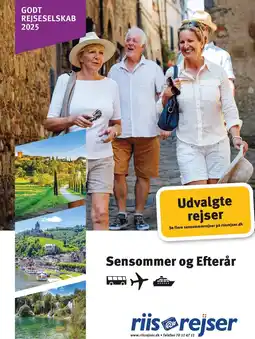 Riis Rejser Sensommer og Efterår riis Rejser tilbud
