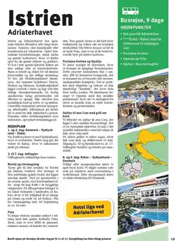 Riis Rejser Istrien Adriaterhavet tilbud