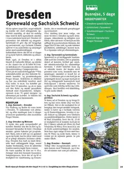 Riis Rejser Dresden Spreewald og Sachsisk Schweiz tilbud