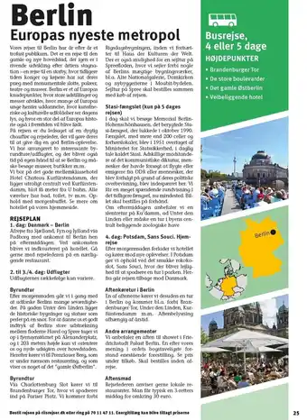 Riis Rejser Berlin Busrejse 4 eller 5 dage tilbud