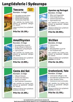 Riis Rejser Langtidsferie i Sydeuropa tilbud