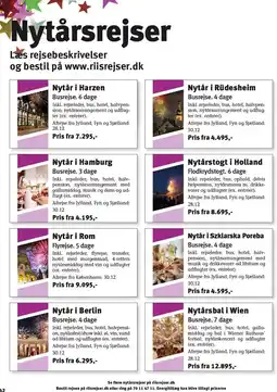 Riis Rejser Nytårsrejser tilbud