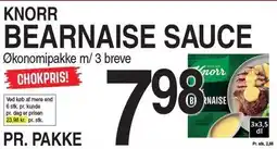 ABC Lavpris KNORR BEARNAISE SAUCE tilbud