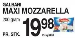 ABC Lavpris GALBANI MAXI MOZZARELLA tilbud