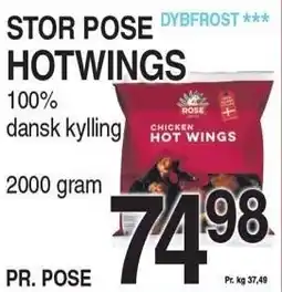 ABC Lavpris STOR POSE HOTWINGS tilbud