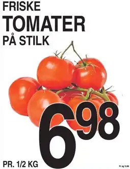 FRISKE TOMATER PÅ STILK