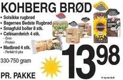 ABC Lavpris KOHBERG BRØD tilbud