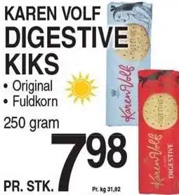 ABC Lavpris KAREN VOLF DIGESTIVE KIKS tilbud