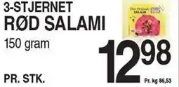 ABC Lavpris RØD SALAMI tilbud