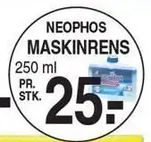 ABC Lavpris NEOPHOS MASKINRENS tilbud