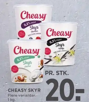 MENY Cheasy skyr 1 kg tilbud