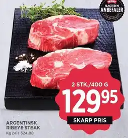 ARGENTINSK RIBEYE STEAK 2 STK./ 400 G