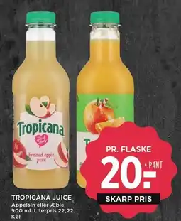 MENY Tropicana juice 900 ml tilbud