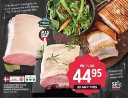 MENY FLÆSKESTEG ELLER RIBBENSSTEG 1/2 KG tilbud