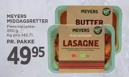 MENY MEYERS MIDDAGSRETTER 350 G tilbud