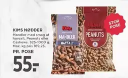 MENY KIMS NØDDER tilbud