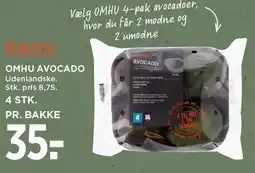 MENY OMHU AVOCADO tilbud
