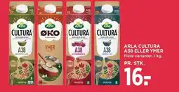 MENY ARLA CULTURA A38 ELLER YMER tilbud