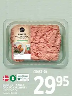 MENY GESTUS HAKKET DANSK KYLLINGEKØD 7-10% tilbud
