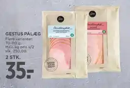 MENY GESTUS PÅLÆG tilbud