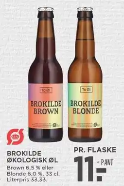 MENY BROKILDE ØKOLOGISK ØL 33 cl tilbud