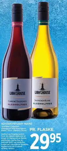 MENY ALKOHOLFRI LIGHT HOUSE 75 cl tilbud