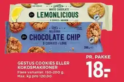 MENY Gestus Cookies eller Kokosmakroner 150-200 g tilbud
