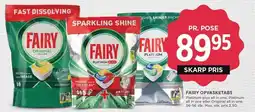 MENY FAIRY OPVASKETABS tilbud