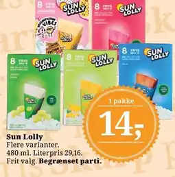 Dagli'Brugsen Sun Lolly tilbud