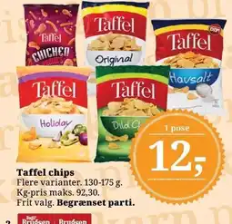 Dagli'Brugsen Taffel chips tilbud