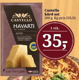 Dagli'Brugsen Castello hård ost tilbud