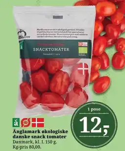 Dagli'Brugsen Änglamark økologiske danske snack tomater tilbud