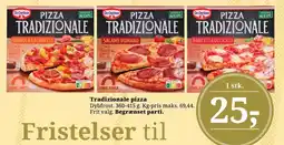 Dagli'Brugsen Dr. Oetker Tradizionale pizza tilbud